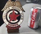1001 Cmc Rare Chicago Motor Club Honor Member Emblem Badge Trunk