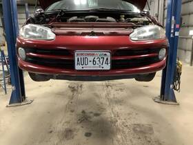 105-01358b Front Bumper With Fog Lamps Fits 98-04 Intrepid 347346