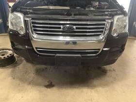 105-01739d Front Bumper Sport Trac 2 Piece Cover Xlt Fog Lamps Fits 06-10 Explorer 341451