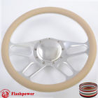 121006-hh0 Flashpower Billet Steering Wheels Half Wrap Bronco Mercury 840529100658