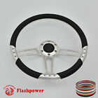 121011-q-ch2 Flashpower Billet Steering Wheels Black Full Wrap Gmc 840529119766