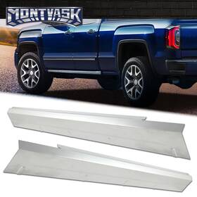 Mmo568907 2014mmotor Rocker Panels Fit For 14-18 Chevrolet Silverado Extended Cab 4 Door Pair