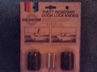 2225 Cal Custom Vintage Theft Restistant Door Lock Knobs Gm Ford