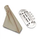 315494eb1456222 American Shifter Company Emergency Brake Tan Boot Stainless Trim Ring