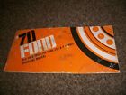 3651-70-2 70 Ford Truck 100