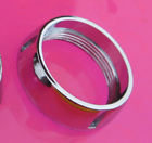 370218 Corvette Ignition Switch Nut Threaded Chrome Part