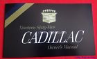 3rom65 Unbranded Cadillac Owners Manual Booklet Book