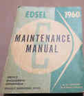 5703-60 Edsel Original Oem Shop Maintenance Manual And Ford Air Service