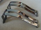 5804 Ford Model Chrome Rear Bumper Bars Pair Used Very Nice