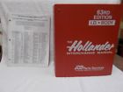 63rd 59th Edition Hollander Interchange Manual Id Body Free Shipping