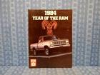 650m Dodge Ram Pickup Original Sales Brochure Year Of The