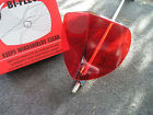 7679091 656721 Windshield Bug Deflector New Vintage Style Red