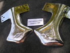 6587821 Stainless Steel Exhaust Tips New Pair Set Bowtie For Chevrolet