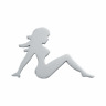 7604798 90040 Grand General Chrome Medium Sitting Girl Silhouette Mud 760479900408