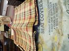 986334 Chevrolet Fleetwood Seat Covers Red Plaid Nice Originals From