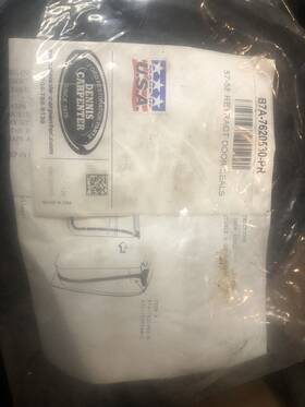 B7a-7620530-pr A.b.s 57 58 1957 Ford 2 Door Retractable Convertable Club Town Victoria Seals