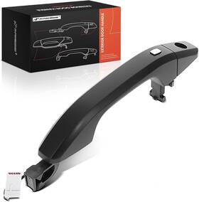 Apdho2308tw A-premium Front Or Rear Driver Side Exterior Door Handle Primed Black