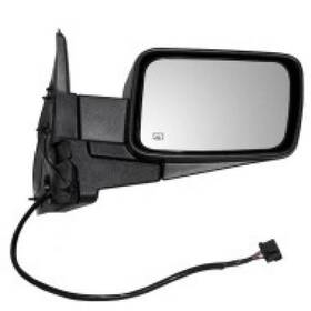 128-01443r Aapf Passenger Side View Mirror Power Black Fits 06-10 Commander 480831