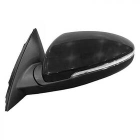 128-11923l Aapf Driver Side View Mirror Power Sedan Gloss Black Heated Fits 20 Forte 483952
