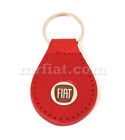 Ac-500-031 Unbranded Fiat Leather Keychain New