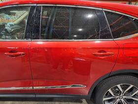130-10489bl Acura 2022 Mdx Left Driver Side Rear Door Assembly Color Red R568px