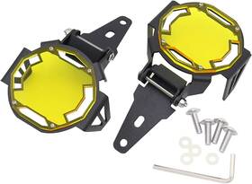 Bm-00532-d Afncx Motocycle Fog Light Protector Cover Covers Fit For R1200gs Yellow