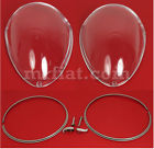 Ar-sp-064 Unbranded Alfa Romeo Spider Carello Front Headlight Covers Kit New