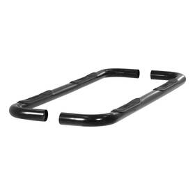 205008 Aries 3in Black Nerf Bars Steps Boards For 02-08 Ram 1500 03-09 2500/3500 Quad Cab
