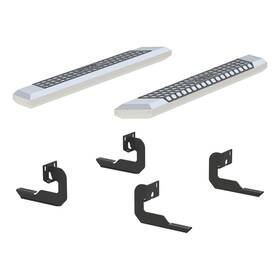 2555007 Aries Advantedge 5.5in Bars Steps Chrome For 2004-2014 F-150 Standard