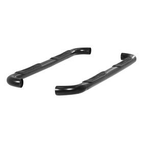 Aries 812410015303 3in Round Black Nerf Bars Steps Running Boards For 2003-09 Toyota 4runner