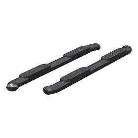 S222023 Aries 4in Black Oval Steel Nerf Bars Side Steps Fits 2022-2025 Tundra Crewmax