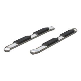 S225040-2 Aries 4in Stainless Oval Nerf Bars Steps For Classic Dodge Ram 1500 Quad