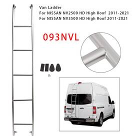 Nv2500 Artudatech 093nvl 5-step Van Ladder For Nissan Nv2500/3500 Hd High Roof Vans 2011 2021