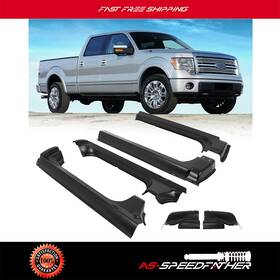 As18466101s Asspeedfat For 2009-2013 2014 Ford F150 Pickup Rocker Panels And Cab Corners 4 Dr Crew