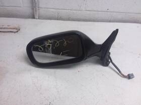 128.as1z06 Aston Martin 2006 Db9 Driver Side View Mirror Black Gold Cap