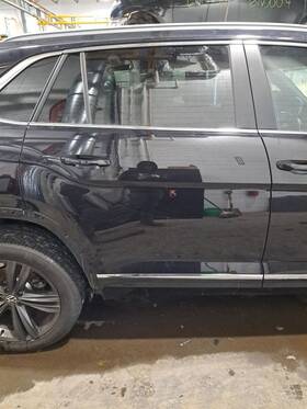 130-10456r Atlascs 2022 Right Passenger Side Rear Door Assembly Color Black C9x