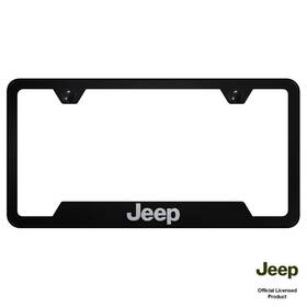 Au-tomotive Gold 718544208980 Jeep Stainless Steel Frame Wrangler Grand Cherokee Laser Etched
