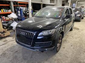 128-64584al Audi Side View Door Mirror Q7 2013 13 2014 14 2015 15 Left Black 1375838