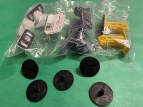 4g0898909 Audi 2012-18 A6 C7 Side Skirt Attachment Clips Oem 16 Pcs