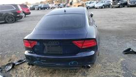 4g8807067aggru Audi 2013-2015 S7 Blue Rear Bumper Cover Assy Oem