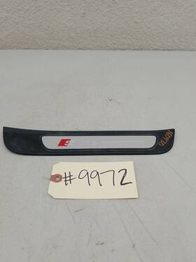 4g8853376c Audi 2012 - 2017 A7 Right Rear Sill Scuff Plate Illuminated Oem