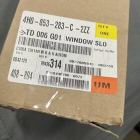 4h0-853-283-c-2zz Audi New A8 D4 Front Left Window Slot Seal 4h0853283c2zz 2014 Original