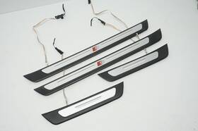4k0947423 Audi 2019-2024 A6 C8 Front Rear Left Right Door Sill Scuff Plate Trim Set Oem