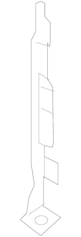 4ke-809-075 Audi Genuine Bracket