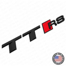 8j0853741a2zz Audi For Tt Rs Gloss Black Rear Tail Badge Trunk Emblem Logo Sport
