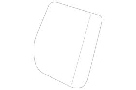 8v4-837-307-9b9 Audi Genuine End Cover