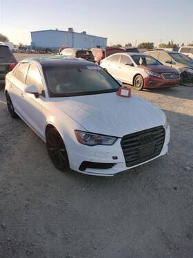 8v5857409l9b9 Audi 2015-2018 A3 White Left Side View Mirror With Turn Signal Oem