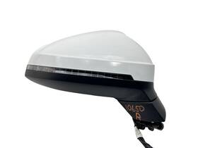8w8857410r9b9 Audi 2018-2019 A5 Right Passenger Side Door Mirror White