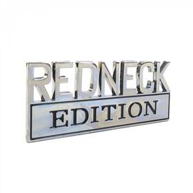 334820 Auto Accessory Direct Inch Redneck Edition Emblem Car Truck Streetrod Script Quarter Panel Hot Rod