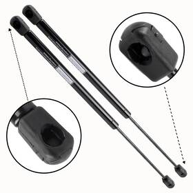 Aut116631s01 Autodealsparts 2x Lift Supports Rear Window Glass Gas Shocks Props For 2008-2013 Jeep Liberty